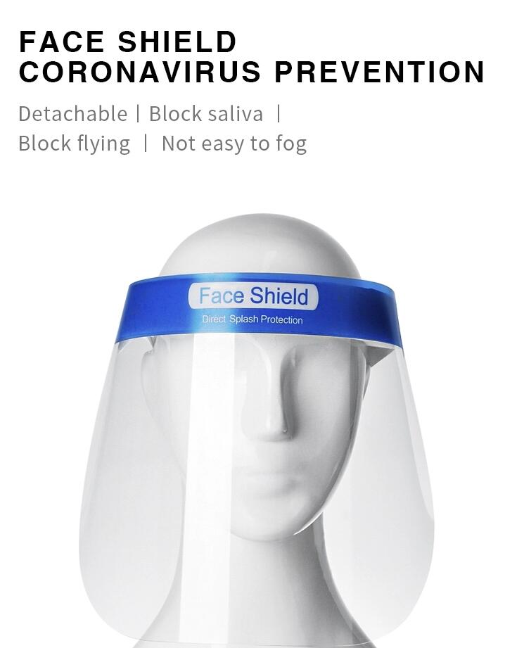 disposable face shield