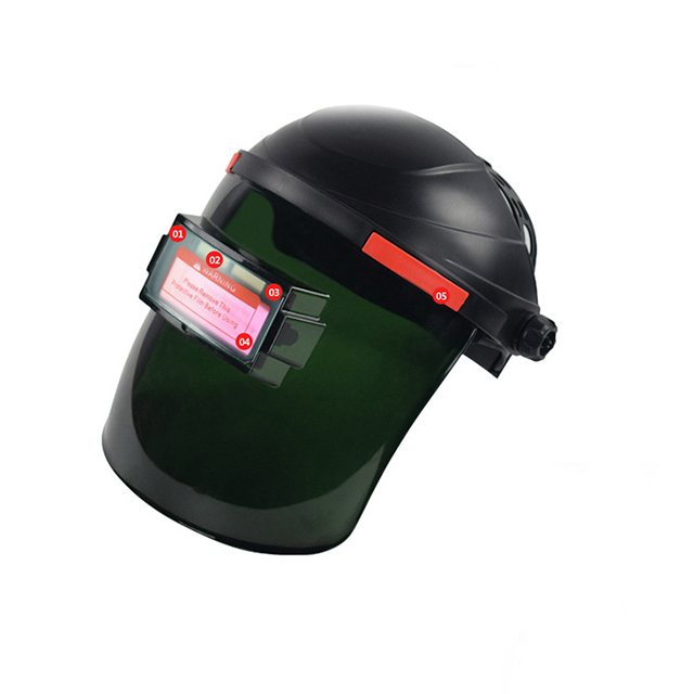 automatic Helmet shield 04