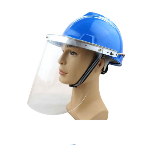 safety Helmet with face shield 02