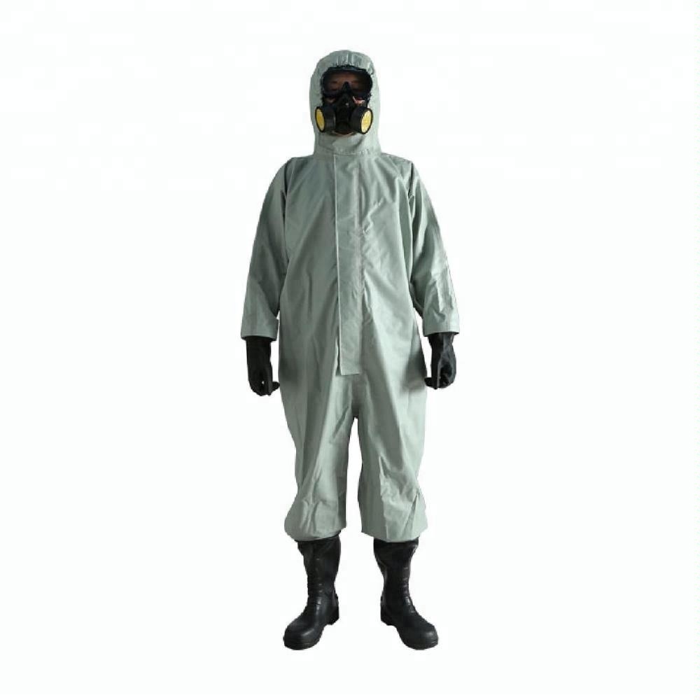 PVC material nuclear and chemical protective rubber suits